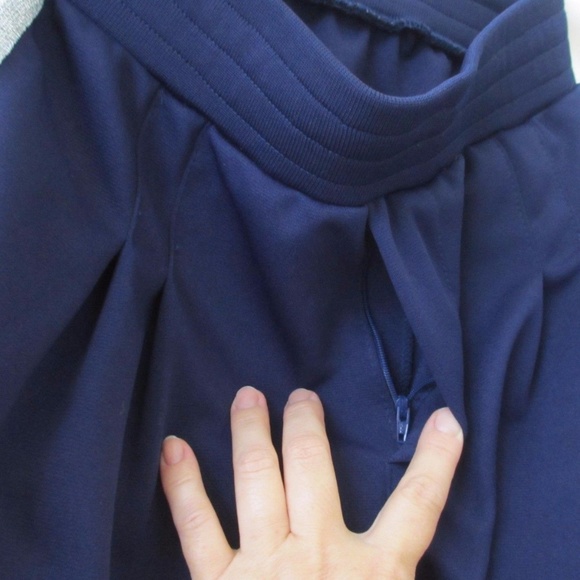 NWOT 2pc SPORT SUIT L 12 14 DARK BLUE SHORT PANTS - Picture 6 of 8